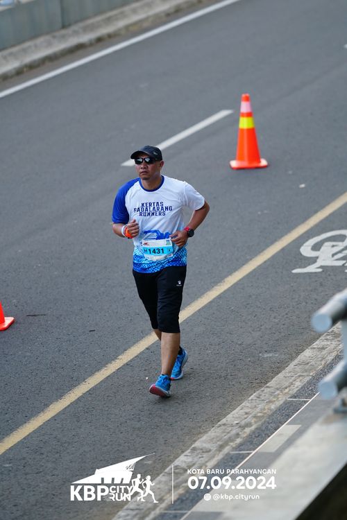 Race photo from KBP City Run 2024
