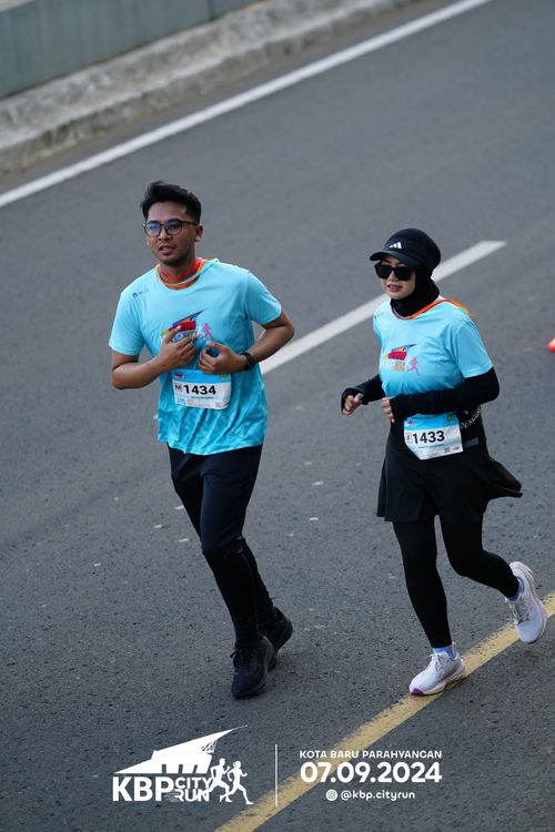Race photo from KBP City Run 2024