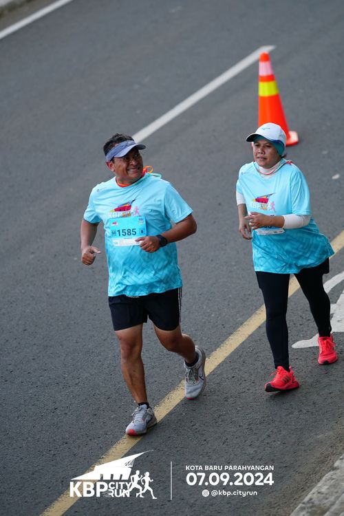 Race photo from KBP City Run 2024