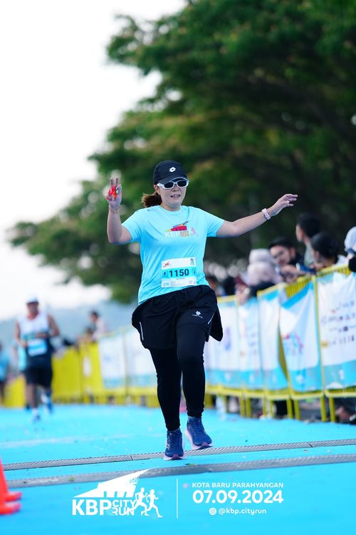 Race photo from KBP City Run 2024