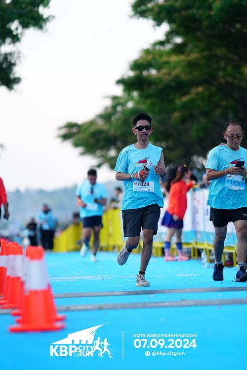 Race photo from KBP City Run 2024
