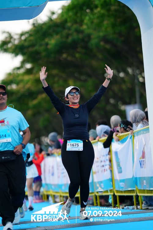 Race photo from KBP City Run 2024