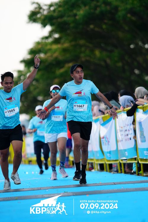 Race photo from KBP City Run 2024