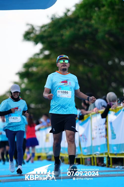 Race photo from KBP City Run 2024