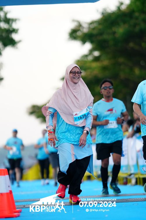 Race photo from KBP City Run 2024