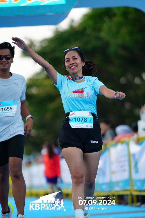 Race photo from KBP City Run 2024
