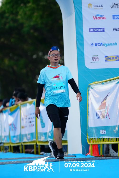 Race photo from KBP City Run 2024