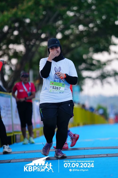 Race photo from KBP City Run 2024