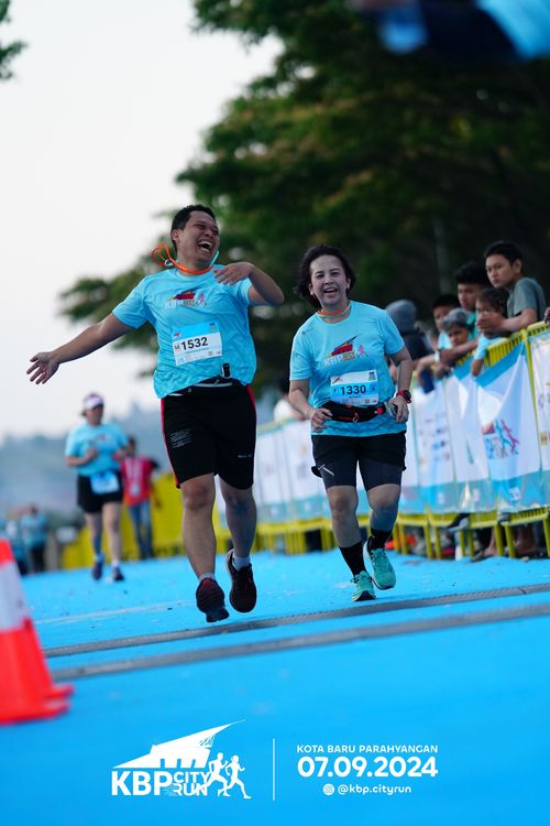Race photo from KBP City Run 2024