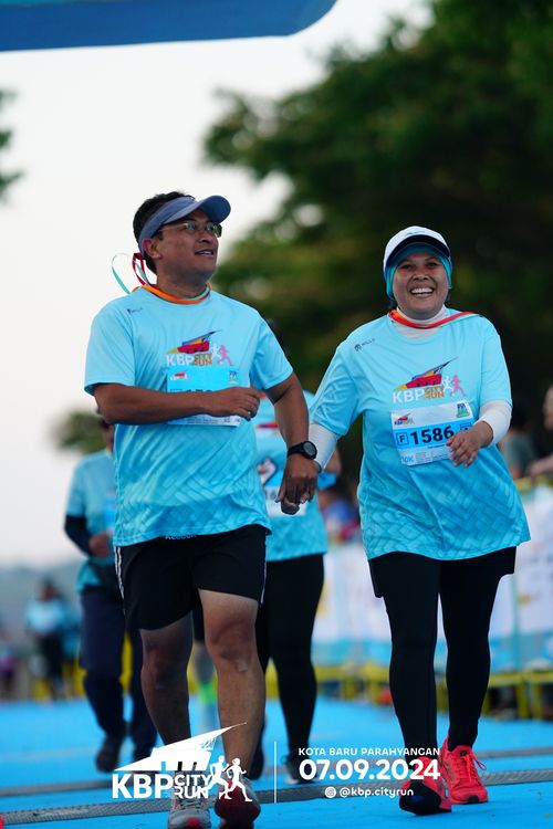 Race photo from KBP City Run 2024