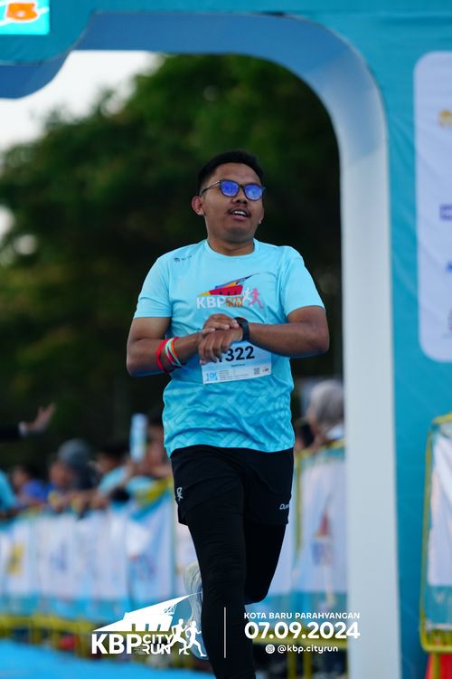 Race photo from KBP City Run 2024