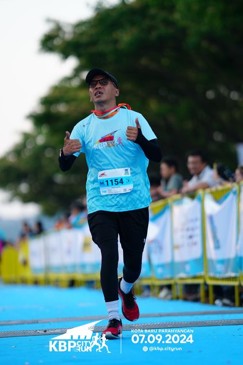 Race photo from KBP City Run 2024