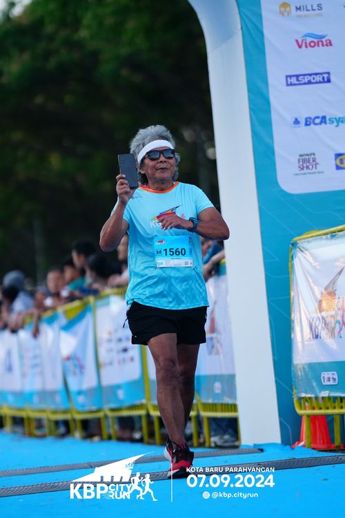 Race photo from KBP City Run 2024