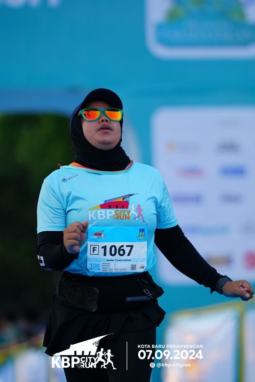 Race photo from KBP City Run 2024