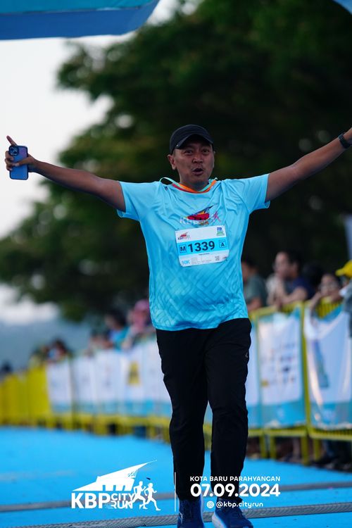 Race photo from KBP City Run 2024