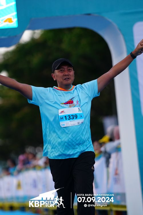 Race photo from KBP City Run 2024