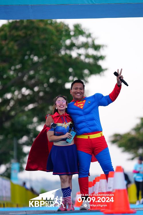 Race photo from KBP City Run 2024