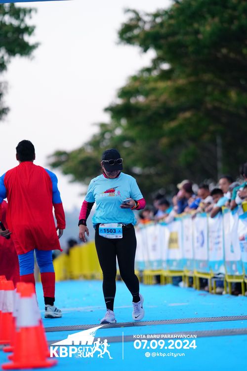 Race photo from KBP City Run 2024