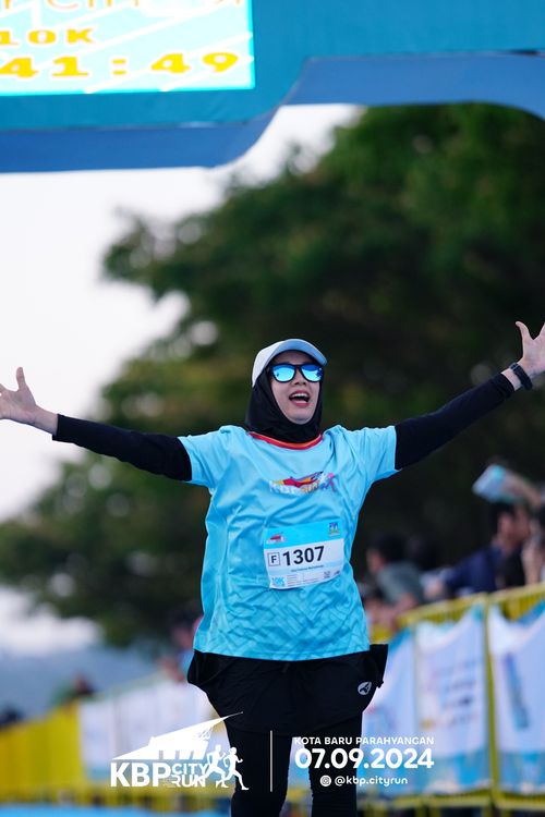 Race photo from KBP City Run 2024
