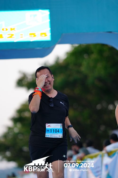Race photo from KBP City Run 2024