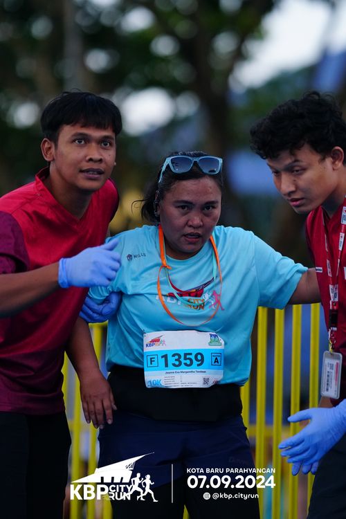 Race photo from KBP City Run 2024
