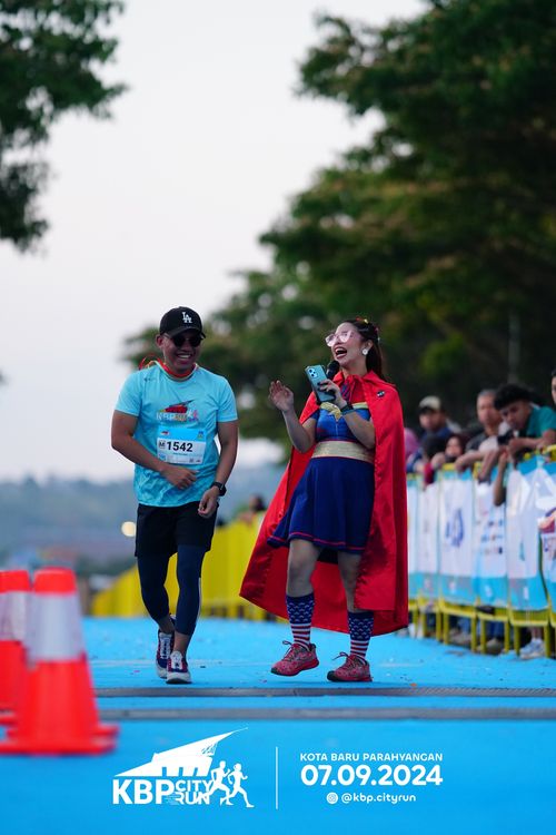 Race photo from KBP City Run 2024