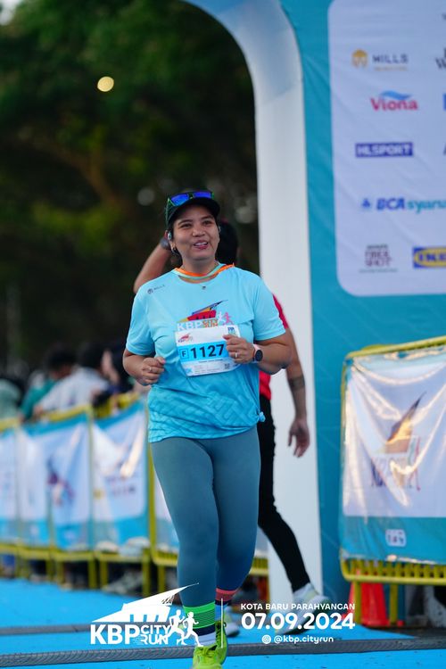 Race photo from KBP City Run 2024