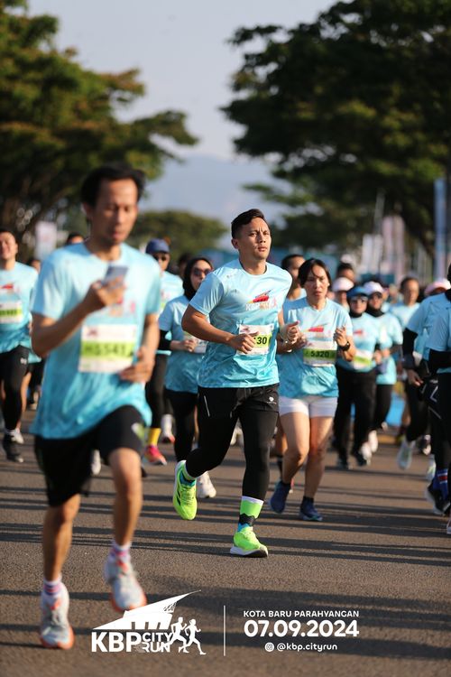 Race photo from KBP City Run 2024