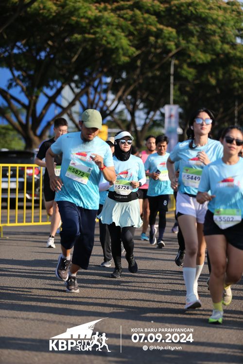 Race photo from KBP City Run 2024