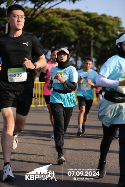 Race photo from KBP City Run 2024