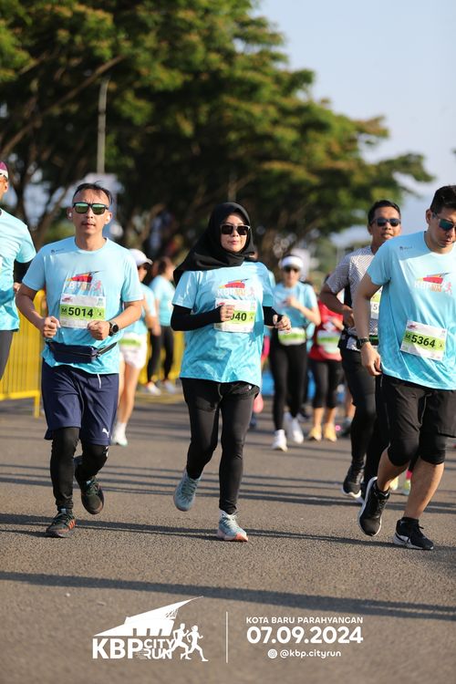 Race photo from KBP City Run 2024