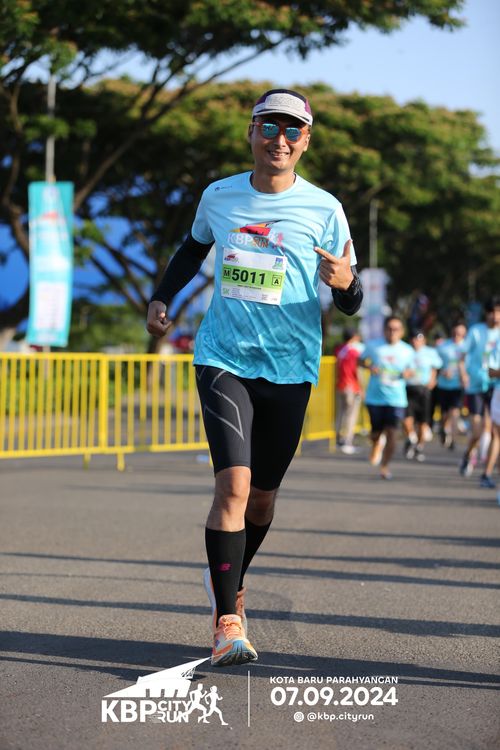 Race photo from KBP City Run 2024