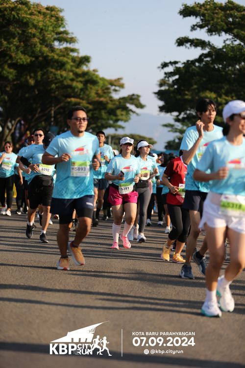 Race photo from KBP City Run 2024