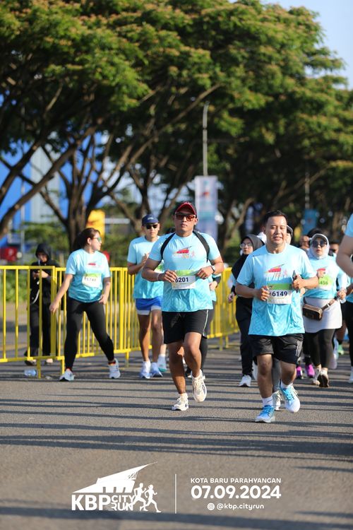 Race photo from KBP City Run 2024