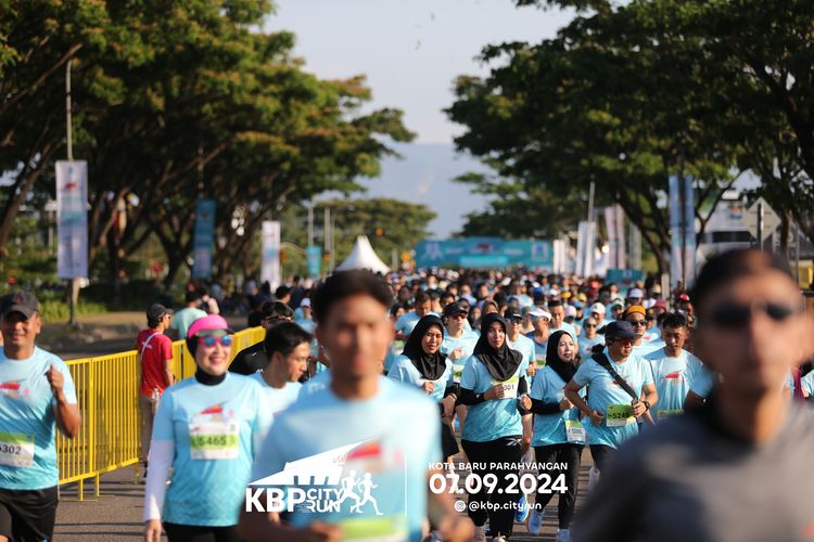 Race photo from KBP City Run 2024