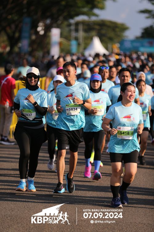 Race photo from KBP City Run 2024