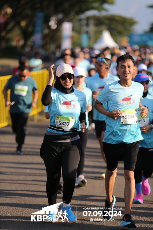 Race photo from KBP City Run 2024