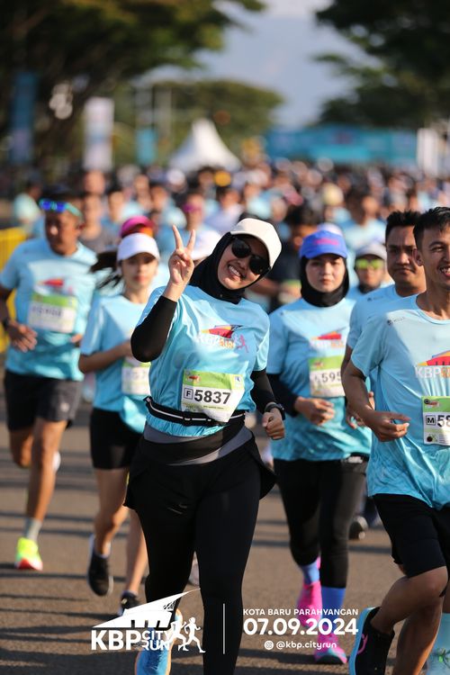 Race photo from KBP City Run 2024