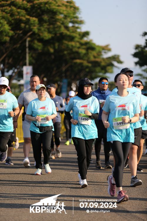 Race photo from KBP City Run 2024