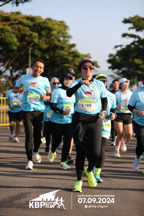 Race photo from KBP City Run 2024