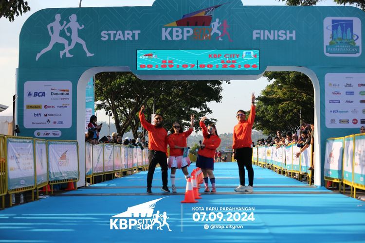 Race photo from KBP City Run 2024
