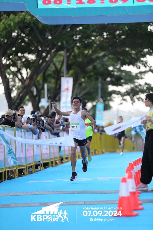 Race photo from KBP City Run 2024