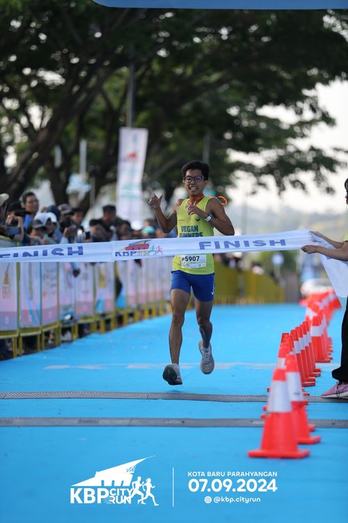 Race photo from KBP City Run 2024