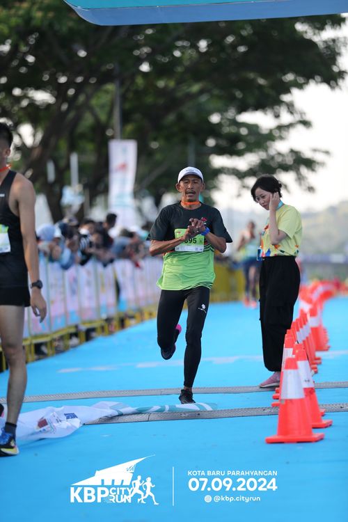 Race photo from KBP City Run 2024