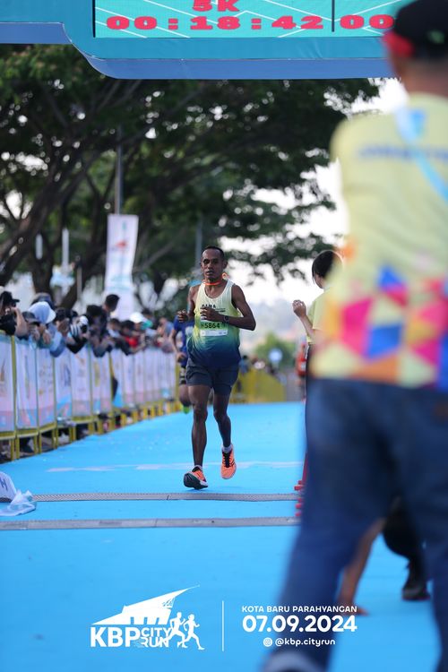 Race photo from KBP City Run 2024