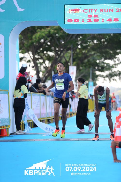 Race photo from KBP City Run 2024