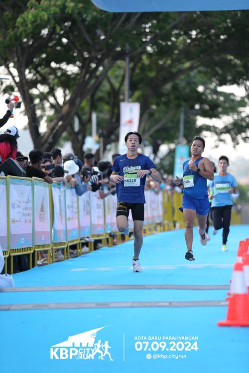 Race photo from KBP City Run 2024