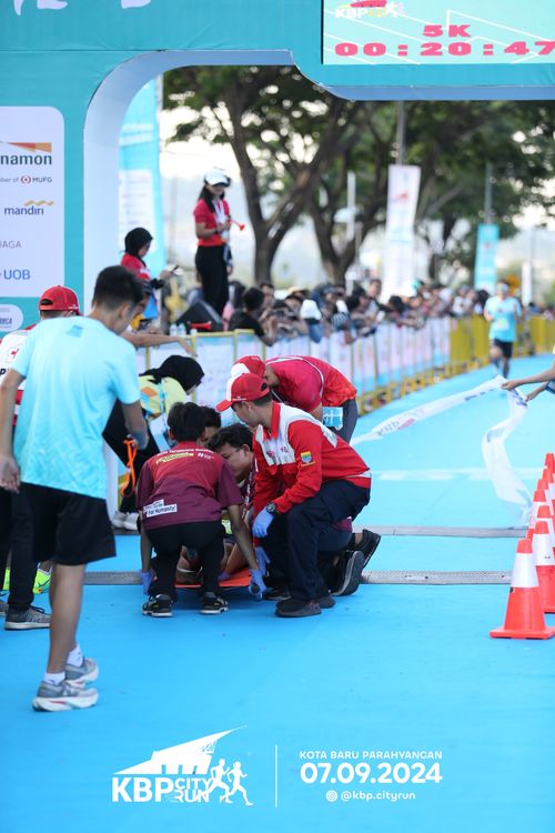 Race photo from KBP City Run 2024