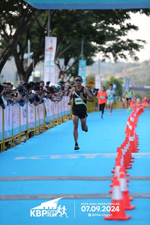 Race photo from KBP City Run 2024
