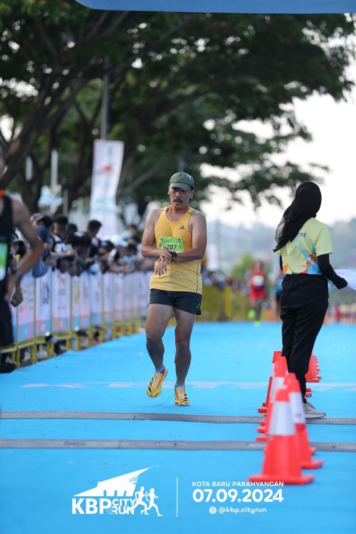 Race photo from KBP City Run 2024